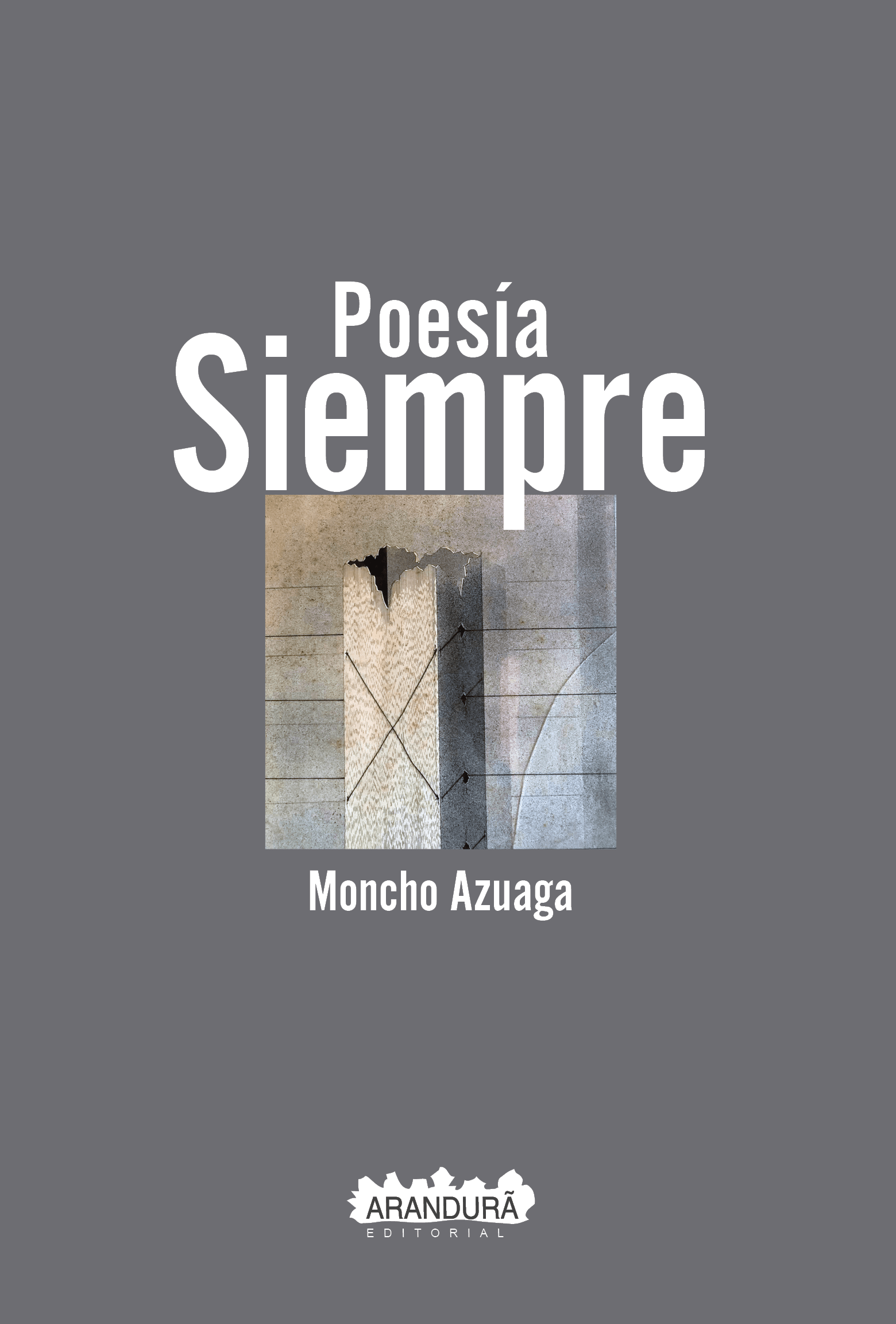 Tapa poesía siempre-Moncho Azuaga